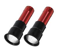 Toddmomy Lampe de Mirer Œufs Portative 2Pcs Outil d'Incubation d'Œufs Vérification des Œufs pour Poules Canards et Équipement d'Incubation Pratique Lumière Froide Testeur d'Œufs