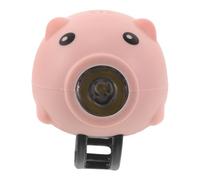 Toddmomy Lampe de vélo Rechargeable USB : Lampe LED en Forme de Cochon pour vélos d'enfants, Phare pour Le Cyclisme de Nuit