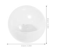 Toddmomy Lampe Solaire Flottante LED Boule Colorée pour Piscine et Étang Lumière Décorative Étanche pour Jardin et Parc