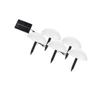 Toddmomy Lampe Solaire Jardin Hemisphère Design Ground Stake Light Éclairage Extérieur Sans Fil Pour Terrasse Pelouse Patio
