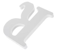Toddmomy Lettre Décorative en Bois, Tableau à Lettres, 3d, Blanc, Autoportante, pour Sculpture, Décoration de Maison et Étagères, Tous Âges