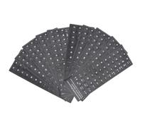 Toddmomy Lot de 10 Autocollants pour Clavier en PVC Noir Mat Lettres Blanches Protection de Clavier pour PC Portable Espagnol Adapté Maison et Bureau