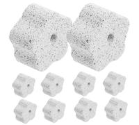 Toddmomy Lot de 10 Pierres À Mâcher pour Petits Hamsters Pierre Grise Claire pour La Dentition