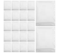 Toddmomy Lot De 10 Pochettes Transparentes a4 Pour Classeur Partition Musique Pages IntéRieures Antireflet Pour ProtéGer Les Partitions Rangement Pour Piano Enseignants Et InterprèTes