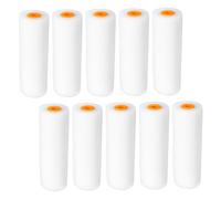 Toddmomy Lot de 10 Rouleaux à Peinture Éponge 4 Pouces Manchons Remplaçables en Mousse Polyuréthane pour Peinture Murale Maison Précis et Pratiques Usage Professionnel et Domestique