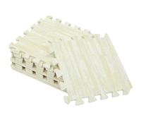 Toddmomy Lot de 10 Tapis de Sol en Mousse EVA Imitation Bois 30X30X1 CM Tapis de Jeu Emboîtables pour Garçon et Filles Épais et Antidérapants pour Chambre et Salon