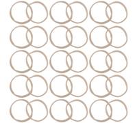 Toddmomy Lot de 100 élastiques à cheveux pour petites filles, bandeaux sans danger pour les cheveux des enfants, kit de bandeaux pour bébés et petites filles, idéal pour les anniversaires,
