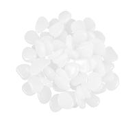 Toddmomy Lot de 100 Galets Naturels Polis Décoratifs pour Aquariums Colorant sans Danger