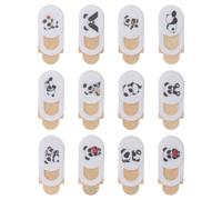 Toddmomy Lot de 12 Caches Caméra pour Ordinateur Portable Motif Panda Curseur de Couverture pour Téléphone et Tablette Usage Informatique