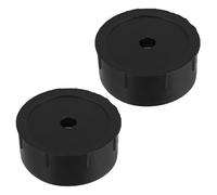 Toddmomy Lot De 2 Bouchons De Remplacement pour Poteau à Chat Plastique Noir Diamètre 70 Mm Accessoires Bricolage pour Arbre à Chat Réparation Griffoir Usage Maison pour