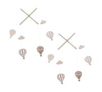 Toddmomy Lot De 2 Carillons Éoliens En Forme De Montgolfière Pour D'Enfant Décorations À Suspendre Accessoires Photo Carillons Éoliens Pour D'Enfant Ornements