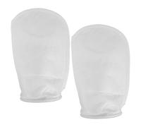 Toddmomy Lot de 2 Couvercles de Bac IBC Filtre en Nylon 105X230 MM Anneau en Acier Galvanisé Tamis Filtrant pour Eau de Pluie Accessoire Extérieur pour Récupérateur D’Eau Protection