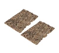 Toddmomy Lot de 2 Décorations en Écorce d'arbre Naturel pour Terrarium, Offrant Un Espace Sécurisé pour Grimper et Se Cacher, pour Lézards et Araignées Aquarium ou Bureau