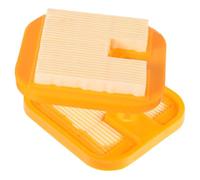 Toddmomy Lot De 2 Filtres À Air Pour Carburateur Filtre À Air De Rechange Pour Tondeuse Filtre D'Alimentation Pour Tondeuse Filtre À Air Pour Pelouse Coussin En Caoutchouc Orange