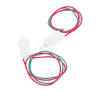 Toddmomy Lot de 2 Interrupteurs Filaires de Porte pour Réfrigérateur et Armoire Commande Automatique D’Éclairage Système de Contrôle D’Ampoule Compatible Congélateur Installation