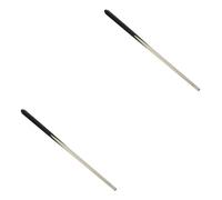 Toddmomy Lot De 2 Mini-Queues De Billard Miniatures Petites Queues De Billard pour Enfants Légères pour Débutants Tige De Table Petites Queues De Billard Courtes en Bois