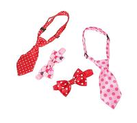 Toddmomy Lot De 2 Nœuds À Motifs pour Chien pour Fêtes Et Déguisements De Saint-Valentin