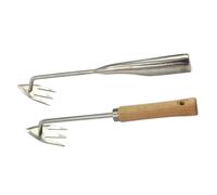 Toddmomy Lot De 2 Outils De Désherbage pour Pelouse De Jardin Outil De Désherbage Outils À Main pour Le Jardinage des Aromatiques Outil De Jardinage Râteau De Désherbage