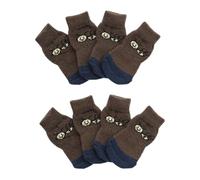 Toddmomy Lot De 2 Paires De Chaussettes pour Chien Et Chat en Coton Motif Dessin Animé Non Adaptées Aux Animaux De Compagnie Taille S 4 Pièces X 2