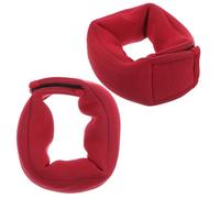 Toddmomy Lot de 2 Poids de Cheville Ajustables Rouges 15 Kg en Nylon Robuste pour Musculation Course à Pied et Fitness Bracelets Lestés pour Entraînement Intensif à Domicile Extérieur