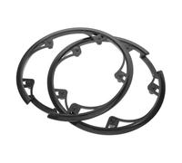Toddmomy Lot de 2 protège-chaînes de vélo, Protection de Plateau en Plastique | Protection de plateau en plastique - Protection de pignon de vélo, accessoires de de chaîne pour vélos de route et VTT