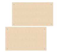 Toddmomy Lot de 2 Tapis de Barbecue Ignifugés en Fibre de Verre, Protection Imperméable pour Sol Extérieur, pour Terrasse en Bois et Foyers Lors de Rassemblements en Plein Air