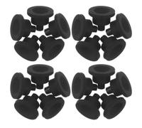 Toddmomy Lot de 20 pieds en caoutchouc pour grilles de brûleurs compatibles avec les plaques de cuisson à gaz/Wolf ; pièces détachées pour plaques de cuisson à gaz ; butoirs pour pieds de
