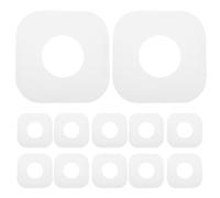 Toddmomy Lot de 20 Pochettes de Protection pour disques vinyles 7 Pouces - Pochettes de Rangement à Coins arrondis - Organisateur de intérieures en Papier pour disques vinyles