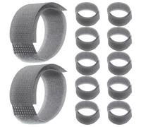 Toddmomy Lot de 20 Sangles Réglables Imperméables pour Bottines D’Animaux Gris 20X180Mm Attaches Antidérapantes pour Chiens et Chats Protection des Pattes en Extérieur Pluie et Randonnée