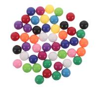 Toddmomy Lot de 240 Billes de Rechange colorées de 10 mm pour Jeux de Dames Chinois préscolaires