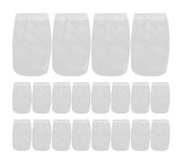 Toddmomy Lot de 25 Chaussettes filtrantes pour Skimmer de Piscine - Doublures de Panier en Nylon à Mailles Fines pour retenir Les débris, Les Cheveux, Les Peluches et Les Feuilles - Chaussettes de