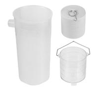 Toddmomy Lot de 3 coupelles Transparentes pour Le Principe d'Archimède | Trop-plein pour laboratoire de physique, adapté aux démonstrations de flottabilité, idéal pour la mécanique des fluides,