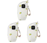 Toddmomy Lot De 3 Housses Chauffantes Pour Biberons De Voiture Chauffe-biberon Chauffant Rapide Pour Lait Maternel