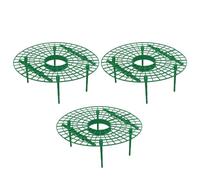 Toddmomy Lot de 3 Supports pour fraisiers : Conception à Ventilation Efficace - Treillis de 30 cm pour Plantes de Jardin - Support en Plastique pour la Culture des Fraises