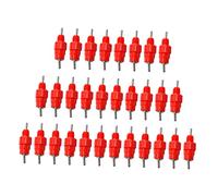 Toddmomy Lot de 30 Abreuvoirs Automatiques pour Volailles, Seau Antivol Renversé, Plastique Solide, Usage Ferme Extérieur, Distributeur D’Eau à Tétine pour Poussins Et Poulets