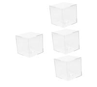 Toddmomy Lot De 4 Boîtes De Présentation pour Médiators De Guitare Étuis Rigides De Rangement pour Médiators De Guitare avec Plusieurs Supports Présentoir pour Pièces De Guitare en