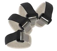 Toddmomy Lot de 4 Colliers Anti-Chant Réglables Gris pour Coqs, Poules, Canards et Oies Tours de Cou Souples sans Plis, Collier Antibruit Confortable et Facile à Nettoyer, Contrôle du