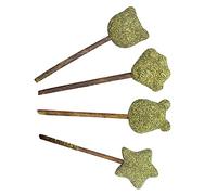 Toddmomy Lot de 4 Sucettes à L' à Chat Collation et Digestive pour Bâtonnets Comestibles en