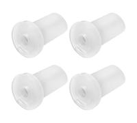 Toddmomy Lot de 4 Valves de Morsure en Silicone Blanc, Pièce de Rechange Résistante pour Bouteille d'eau, Facile à Installer, pour Bouteille Filtrante