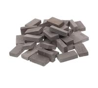 Toddmomy Lot de 40 Mini Blocs De Béton Miniatures en Briques Réalistes pour Maison De Poupée