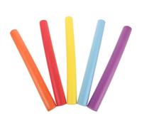 Toddmomy Lot de 5 bâtons de Relais Multicolores - Tige de Relais réutilisable en Mousse Souple de 30 cm - Bâton de Course pour l'athlétisme, la compétition et l'entraînement