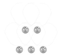 Toddmomy Lot de 5 Boules d'équilibre de Physique de 18 mm, décoration de Bureau pour l'apprentissage des Sciences et la démonstration du Mouvement cinétique