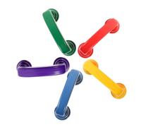 Toddmomy Lot de 5 Téléphones Chuchoteurs Éducatifs Colorés pour Tout-Petit Jouets de Lecture Auditifs Jouets en Plastique pour Salle de Classe Développement des Couleurs et Observation