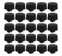 Toddmomy Lot de 50 Pieds de Rechange pour boîtier PC, Supports de châssis à enclenchement, compatibles avec Les Trous de 8 mm, Patins Anti-Vibrations pour boîtier d'équipement Informatique.