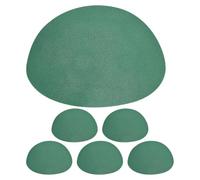 Toddmomy Lot de 6 demi-sphères de mousse : blocs de mousse de 14 cm (5,5 pouces) utilisables humides ou sèches, parfaits pour les compositions, les bouquets de mariée et les loisirs créatifs.