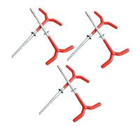 Toddmomy Lot de 6 Piquets de Tente Filetés en Métal pour Abri de Pêche sur Glace, Ancre D’abri Résistante aux Vents, Compatible Foret à Glace, pour Camping et Pêche Hivernale en Extérieur