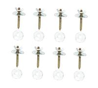 Toddmomy Lot De 8 Supports De Cage À Oiseaux Perchoirs À Vis Cales De Porte pour Rat Cage À Oiseaux Perchoir Support De Cage À Oiseaux Poteau À Vis Accessoires pour Cage À