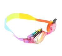Toddmomy Lunettes de Natation Garçon Fille Anti-buée Étanches avec Cils Cartoon Colorées pour Apprentissage et Loisirs Aquatiques
