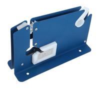 Toddmomy Machine à Sceller Manuelle en Fer avec Coupe-Excédent Intégré et Base Antidérapante Bleu pour Emballage de Produits Marché Fermier