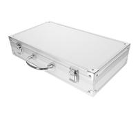 Toddmomy Mallette Aluminium Multi-Usage Rigide et Portable pour Rangement Cosmétiques Trousse de et Boîte à Outils Valise Légère avec Poignée Ergonomique pour Maison Bureau et Voyage